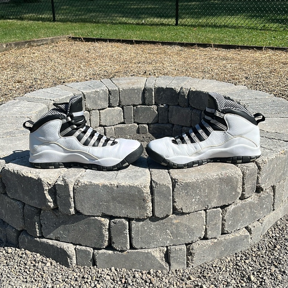 These Jordan 10 Steel are a Steal used, but in great condition